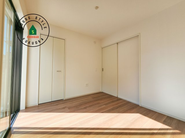 福岡市東区下原2丁目第3-1棟（1号棟）　の内観：施工例|将来的に、琉球畳を引きまして和室風にすることも可能です。