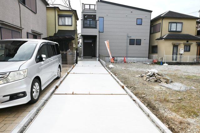 ハッピータウン尼崎田能4丁目の駐車場|2025年11月撮影