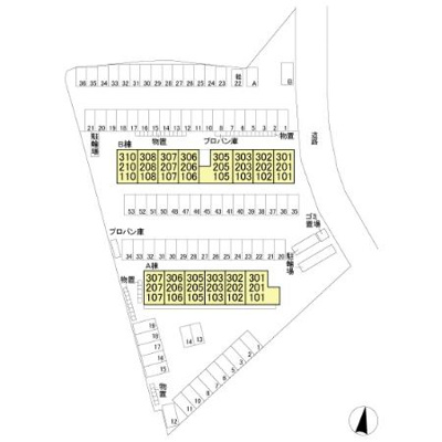 【区画図】 | クレストコート Ａ