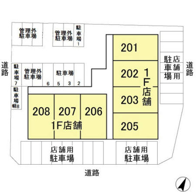 【区画図】 | 樹園マンション