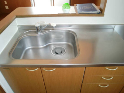 【キッチン】 | メゾン･ド･クロシェット Ｃ | 木目調ｷｯﾁﾝ☆(反転有)