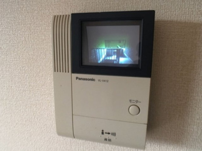 【セキュリティ】 | ウィルモア真岡 Ｂ | モニター付きインターホン