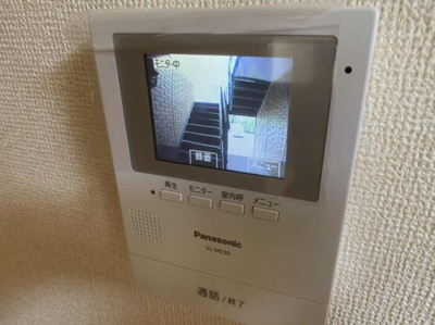 【セキュリティ】 | メゾン･ド･フローレンス Ｃ | 録画機能付カラーモニターインターホン