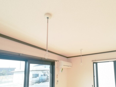 【和室】 | 第３明清ハイツ Ｂ | 室内物干し