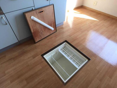 【収納】 | キューブタウン長田 Ｃ | 床下収納