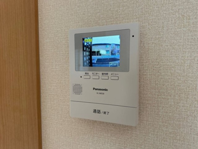 【セキュリティ】 | サングリーン Ｄ | モニター付きインターホン