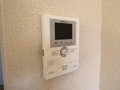 【セキュリティ】 | レモングラス釜井 Ｂ | 録画機能付カラーモニターインターホン