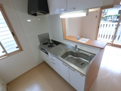 【キッチン】 | プロムナードさくら Ｃ | 対面キッチン