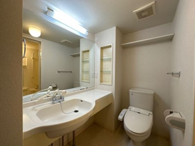 【洗面所】 | ルミエールヤナセ Ａ | 洗面所