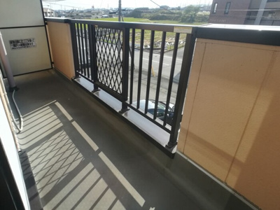 【バルコニー】 | ポワールガーデンⅡ | バルコニー