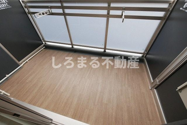 エステムコート難波サウスプレイスⅧハイドのバルコニー