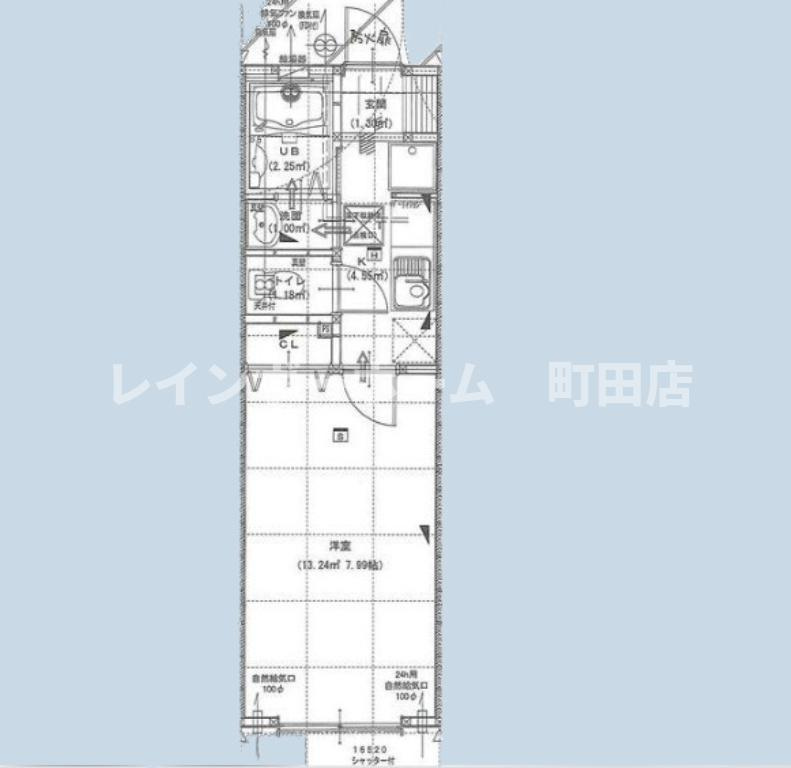 ハイツサザン※初期費用分割あと払いサービス利用可能物件の間取り