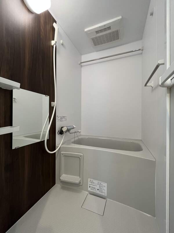 【賃貸マンション】ヴィラ坂戸の浴室|落ち着いた空間のお風呂です