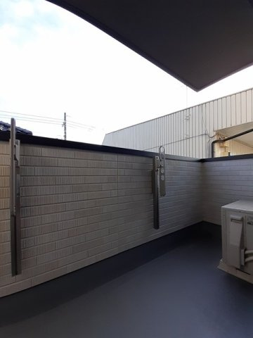 【賃貸アパート】Ａ＆Ｓ（エーアンドエス）のバルコニー|陽当たり良好なバルコニーです