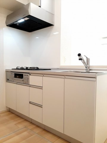 【賃貸アパート】ボヌールのキッチン|キッチンです