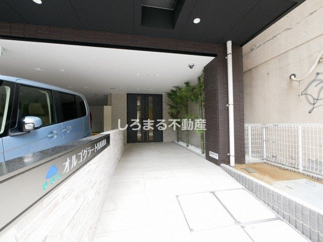 オルゴグラートNAMBAのエントランス