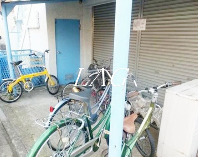 【その他共用部分】 | コーポ睦 | 駐輪スペースです。