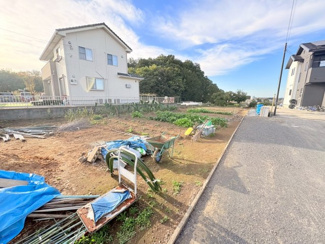 【外観】 | 狭山市下奥富　建築条件なし売地　「新狭山駅」徒歩8分