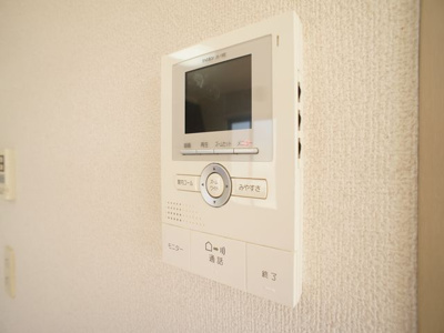 【セキュリティ】 | ハイステージさつきＡ | 訪問者の確認ができるTVドアホン付きです♪