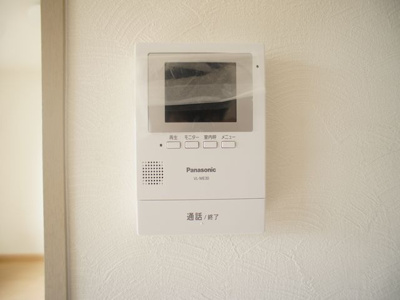 【セキュリティ】 | ハイステージさつきＡ | 訪問者の確認ができるTVドアホン付きです♪