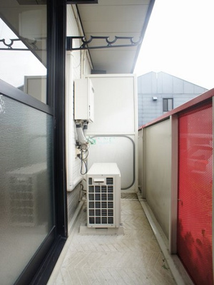 【バルコニー】 | ハイステージさつきＡ | 日当たり良好！お洗濯物がたくさん干せます♪