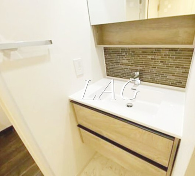 【洗面所】 | ＲＥＬＵＸＩＡ清澄白河 | 洗面台です。