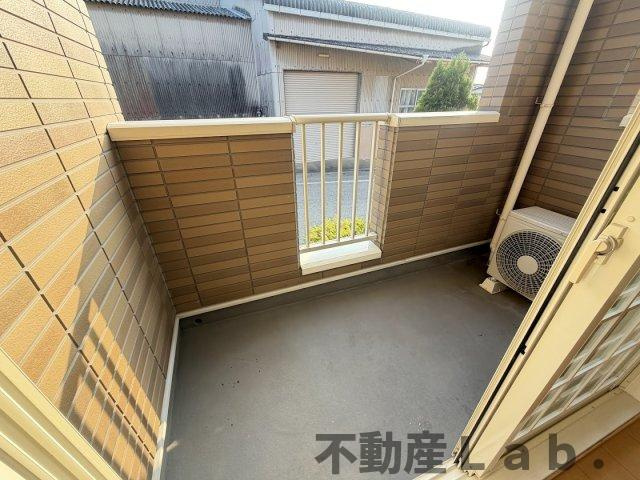 Ｐ’ＣＡＳＴＥＬＬＯ　Ａのバルコニー