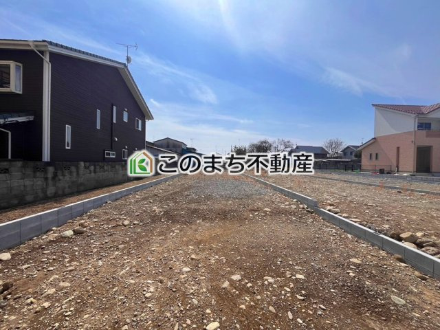 いろどりアイタウン那須塩原市並木町23-P1の外観|建築中現地写真（同社施工の完成物件・モデルハウスがご見学できます）