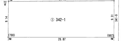 駿河区登呂4丁目　売土地の土地図