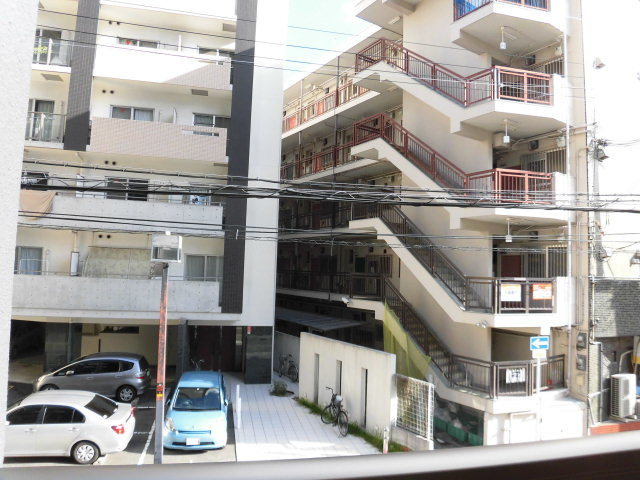 バルコニーから見た眺望です