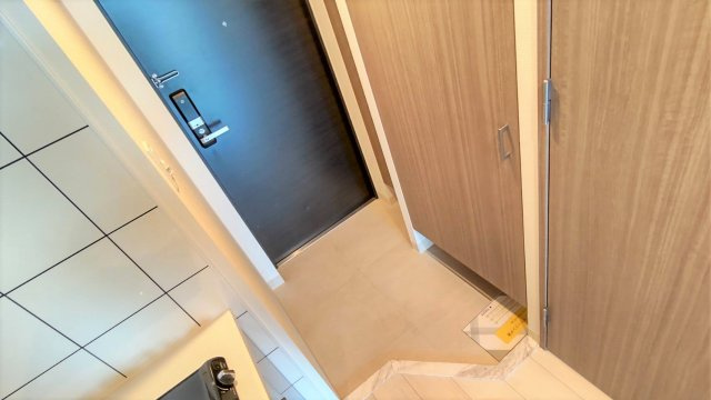 シューズ収納がある玄関です