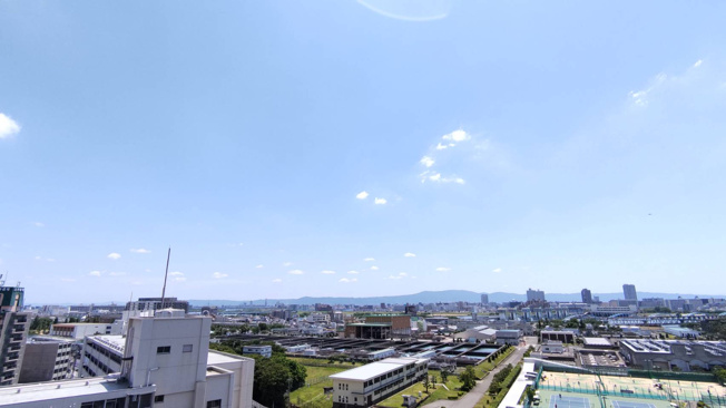 高層階からの眺望はきれいですね