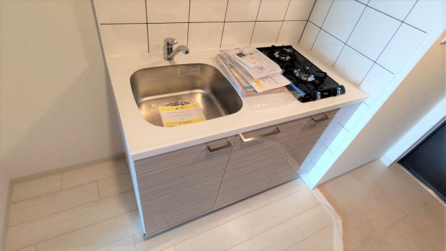 ガスコンロのキッチンです