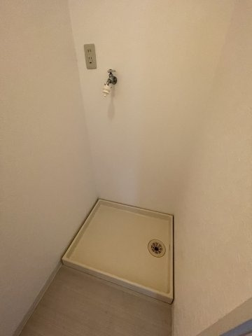 室内洗濯機置き場です