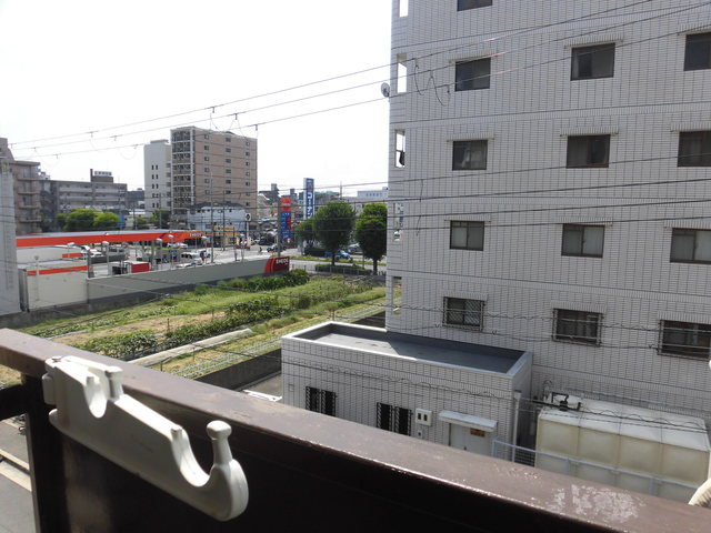 バルコニーから見た眺望です