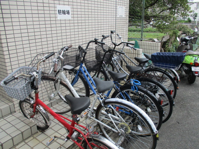 自転車置き場です
