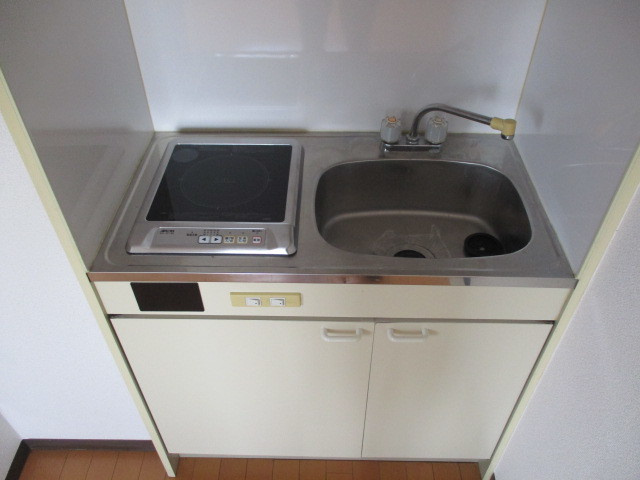 IHコンロのキッチンです