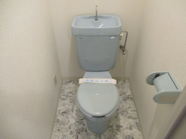 清潔感のあるきれいなトイレです