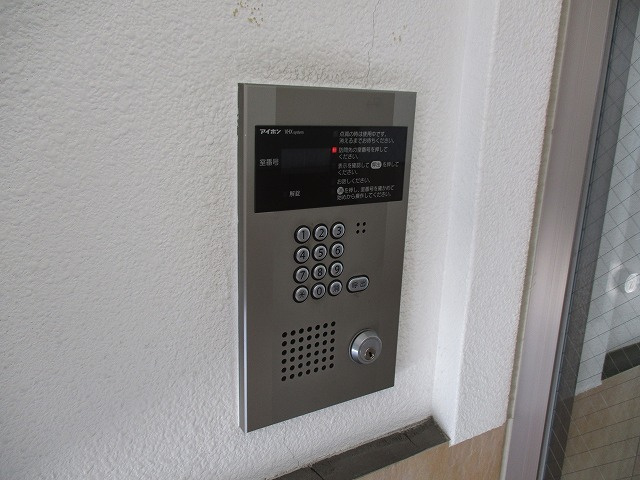 オートロックがあるので安心です