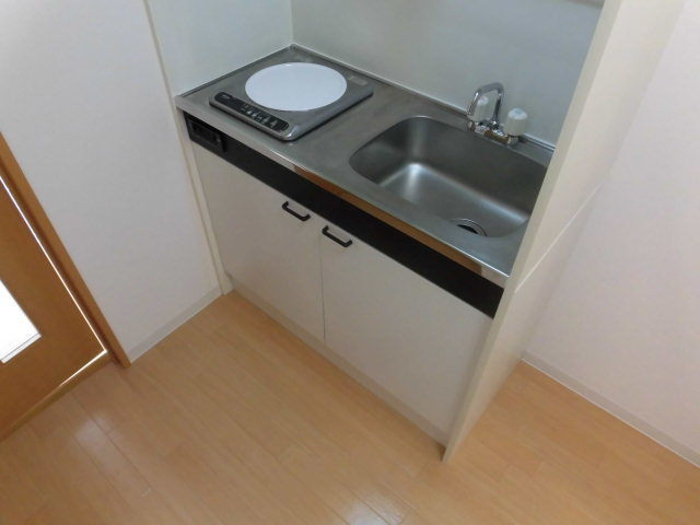 収納面も安心のキッチンです