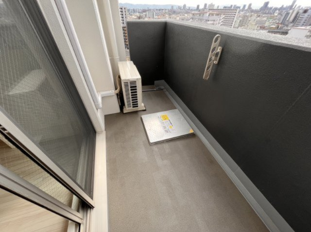 陽当たり良好なバルコニーです