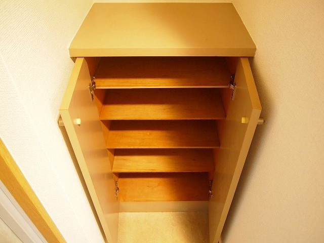 シューズボックス完備してます