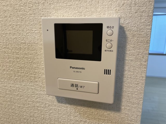TVモニターホンが付いておりセキュリティ面もばっちりです