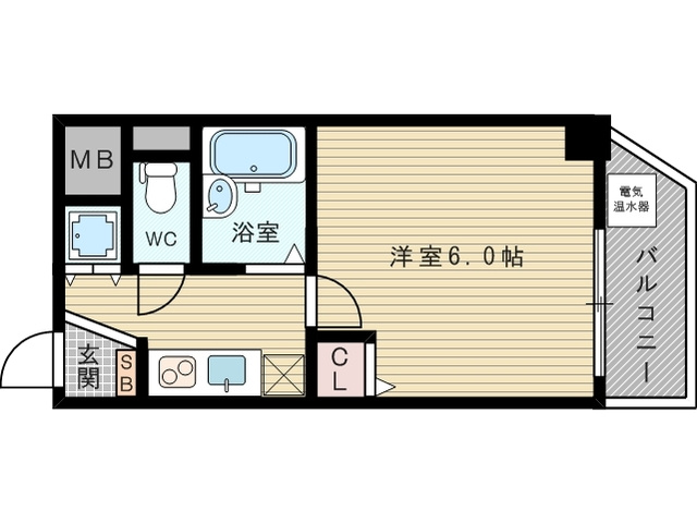 ペットと暮らせる1Kです