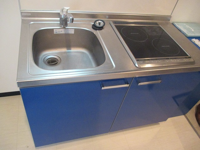 システムキッチンが入ってます