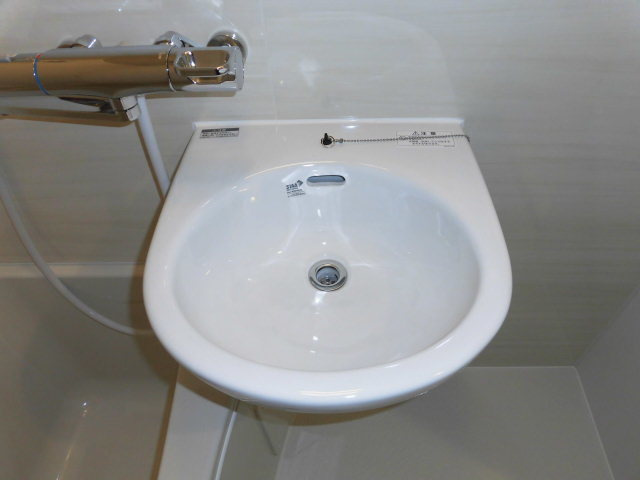 浴室にある洗面台です