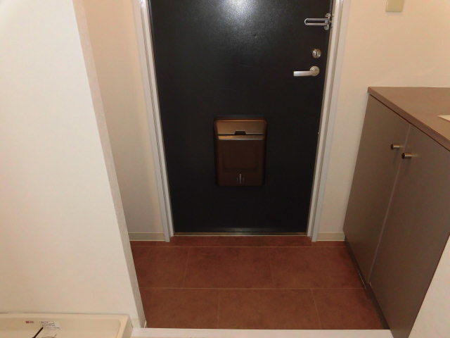 すっきりした玄関です