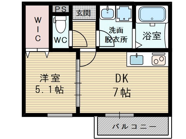 使いやすい間取りです