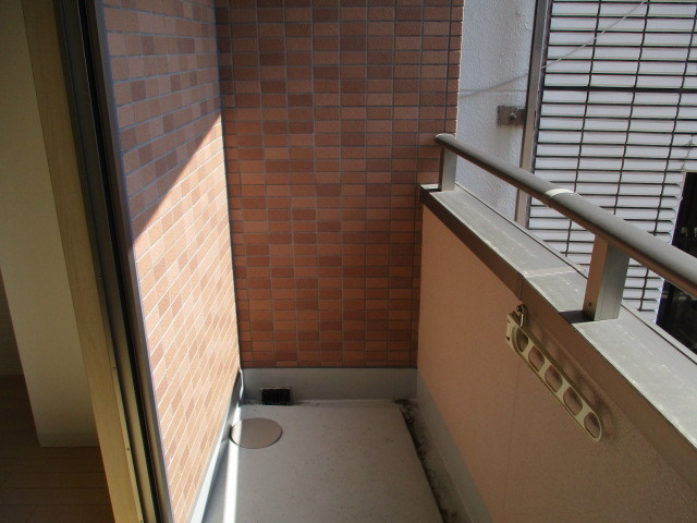 日当たりの良いバルコニーです