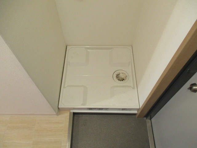 室内洗濯機置き場です